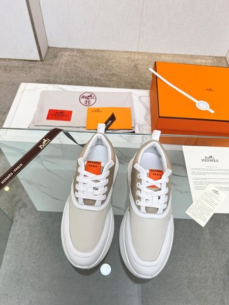 Hermes Imported cowhide sneakers