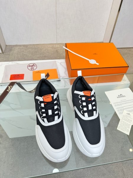 Hermes Imported cowhide sneakers