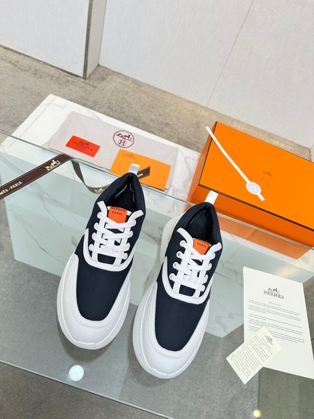 Hermes Imported cowhide sneakers