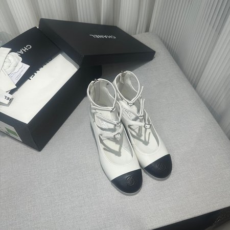 Chanel Double strap roman shoes for women