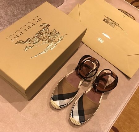 Burberry New Plaid Espadrilles