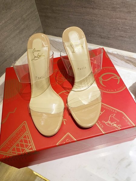 Christian Louboutin film slippers