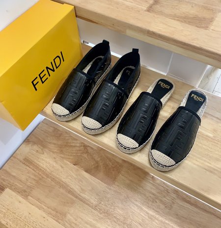 Fendi Hand-woven outsole Espadrilles