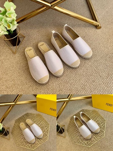 Fendi Hand-woven outsole Espadrilles