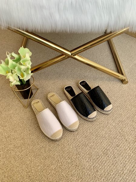 Fendi Slippers Espadrilles