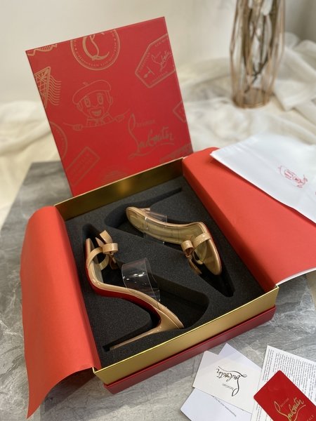 Christian Louboutin film nail slippers