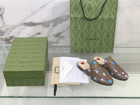 Gucci Classic slippers horsebit series lining sheepskin