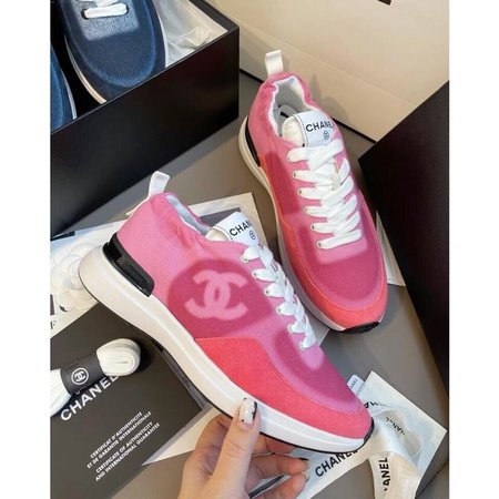 Chanel Casual shoes denim CC Logo