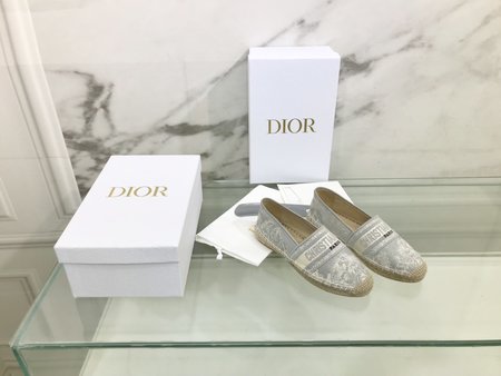 Dior Espadrilles hemp rope weaving