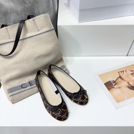 Celine vintage ballet shoes