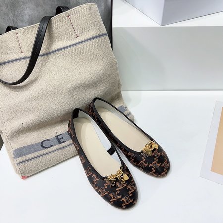 Celine vintage ballet shoes