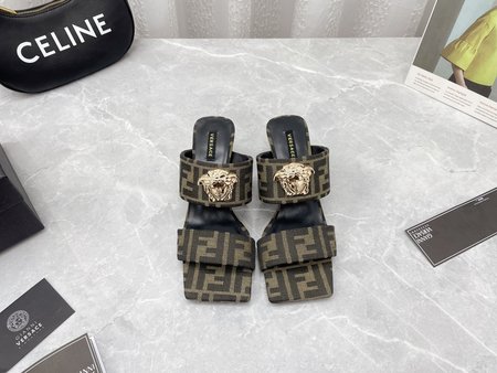 Fendi Medusa joint sandals