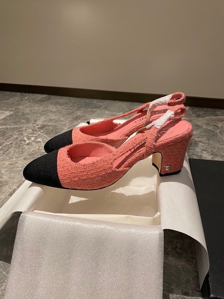 Chanel classic back sandals