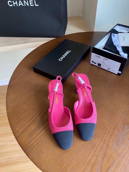 Chanel classic back sandals