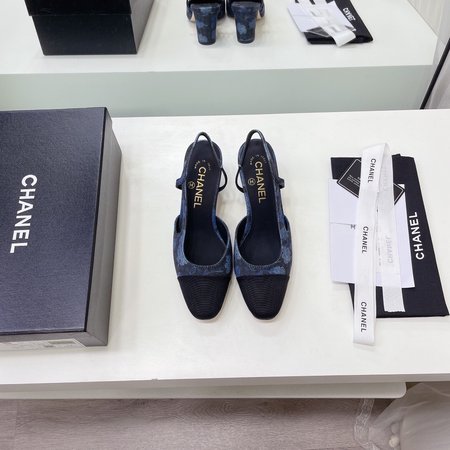 Chanel classic back sandals