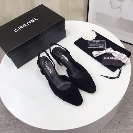 Chanel classic back sandals