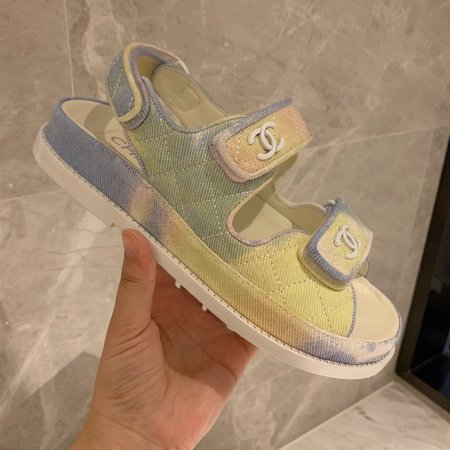 Chanel beach sandals