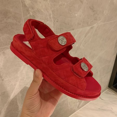 Chanel beach sandals