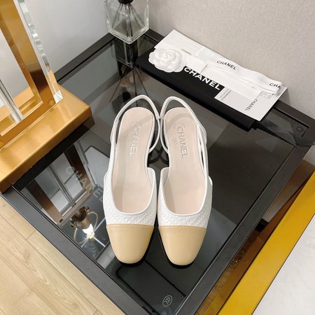 Chanel classic back sandals