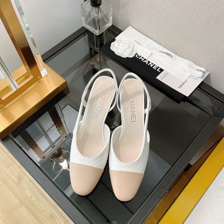 Chanel classic back sandals