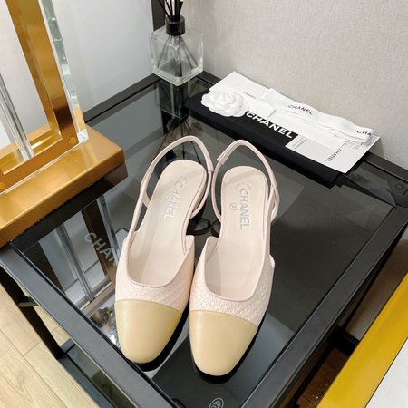 Chanel classic back sandals