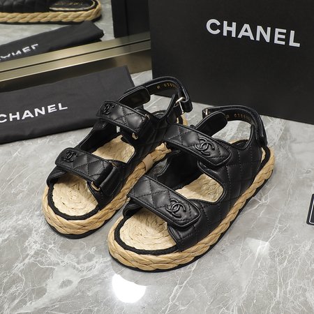 Chanel Rope Lace Beach Sandals