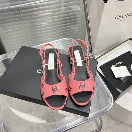 Chanel 3D printed LogoGo sandals