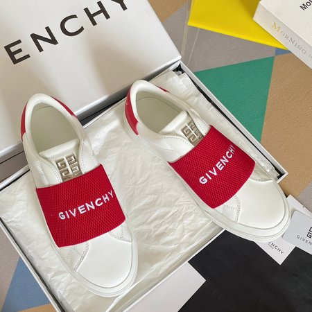 Givenchy Embroidered Canvas City Sneakers