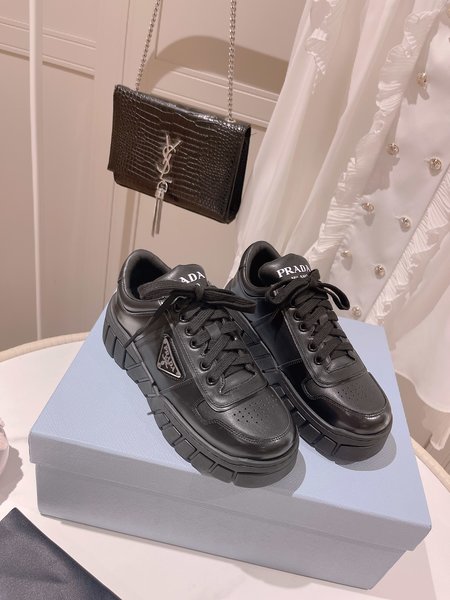 Prada platform casual sneakers