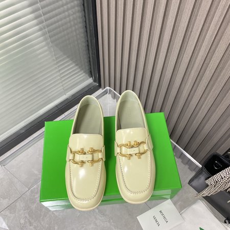 Bottega Veneta horsebit loafers leather