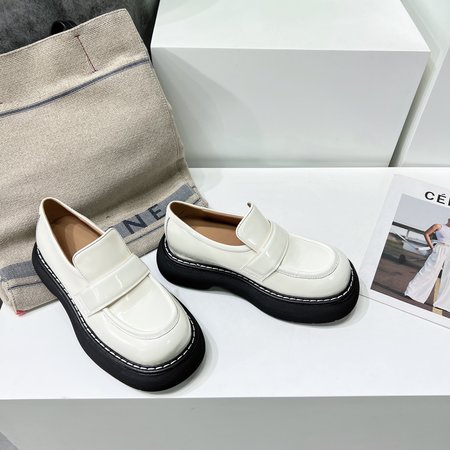 Bottega Veneta calfskin loafers