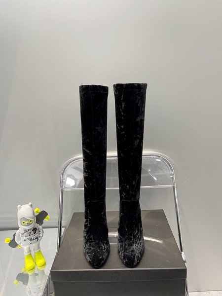 Saint Laurent catwalk style boots