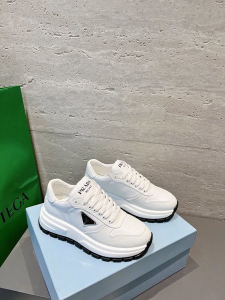 Prada Platform Sneakers Casual Athletic Shoes