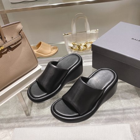 Balenciaga platform Wedges slides