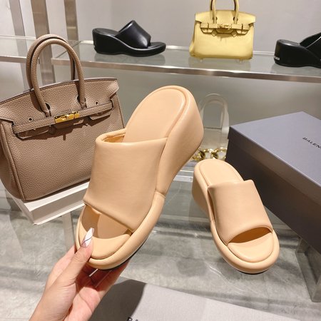 Balenciaga platform Wedges slides