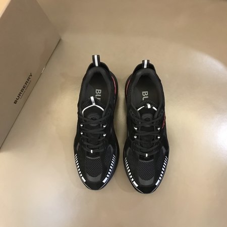 Burberry leather sneakers