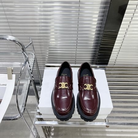 Celine Cowhide loafers