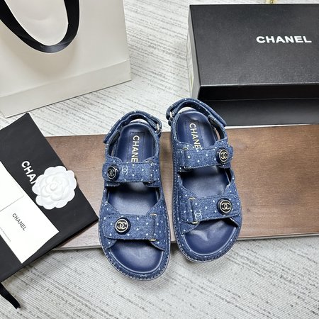 Chanel beach sandals