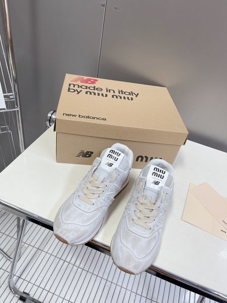 Miu Miu Rough fabric patchwork rhinestone sneakers