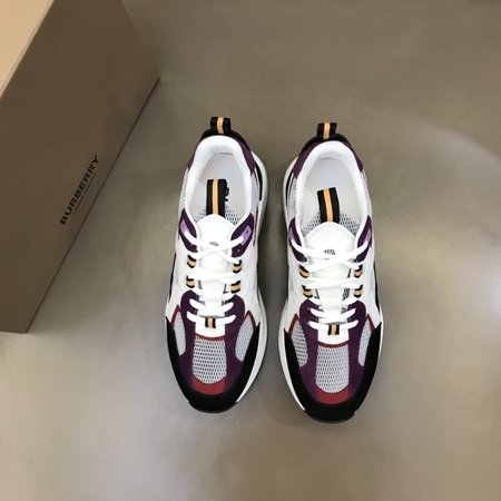 Burberry leather sneakers