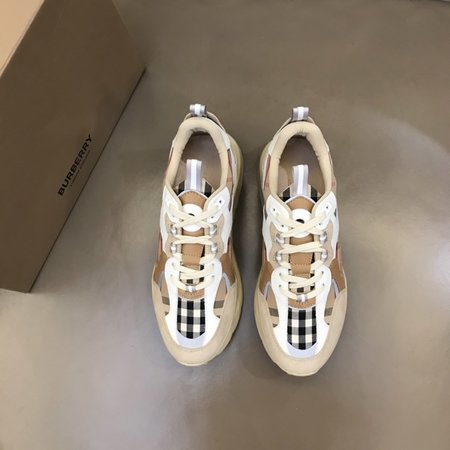 Burberry leather sneakers