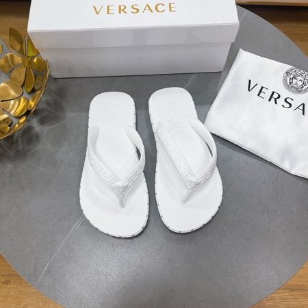 Versace carved slippers