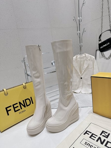 Fendi platform boots