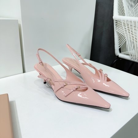 Miu Miu high heel back sandals