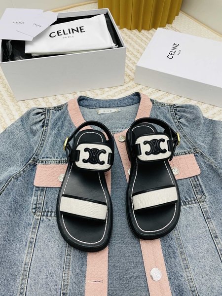 Celine retro fashionable roman sandals