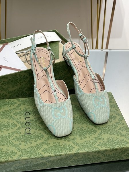 Gucci Double G Buckle Ballet Mary Jane Flats