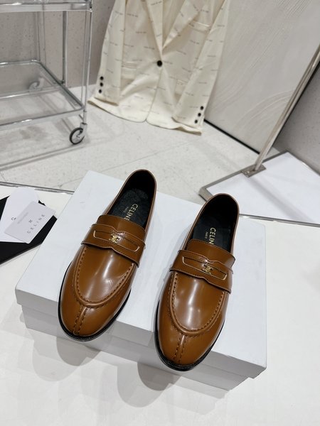 Celine Arc de Triomphe loafers