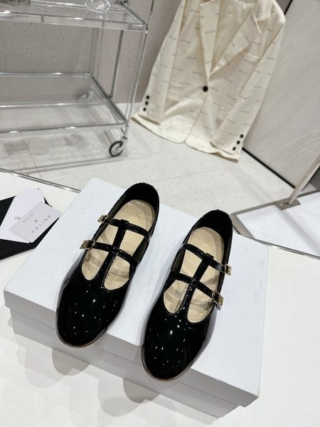 Celine Arc de Triomphe preppy Mary Jane loafers