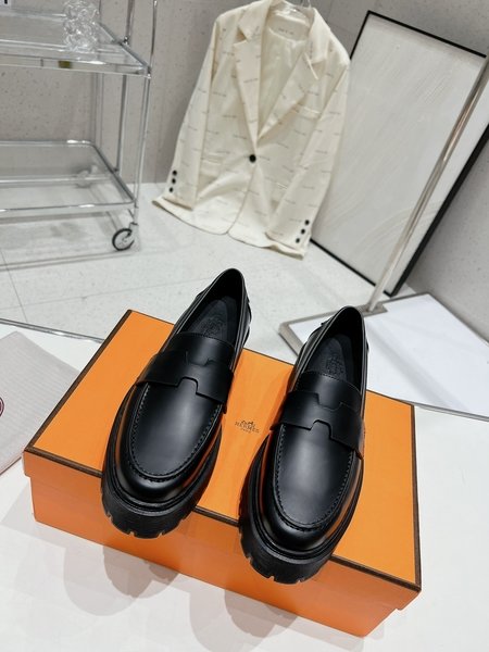 Hermes Thick-soled loafers