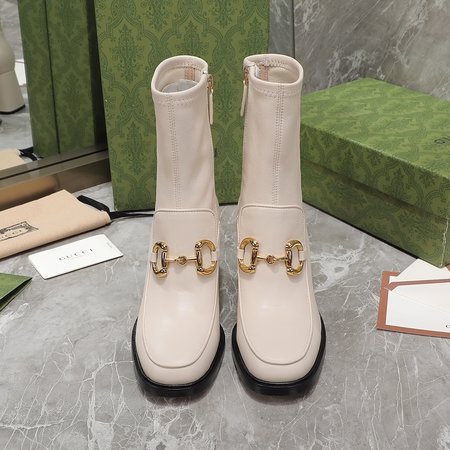 Gucci horsebit ankle boots